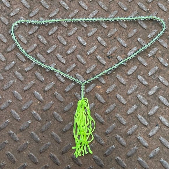 Prayer Tasbeeh Neon Green Tone Pray Beads Religious Muslim Beads - Picture 3 of 5